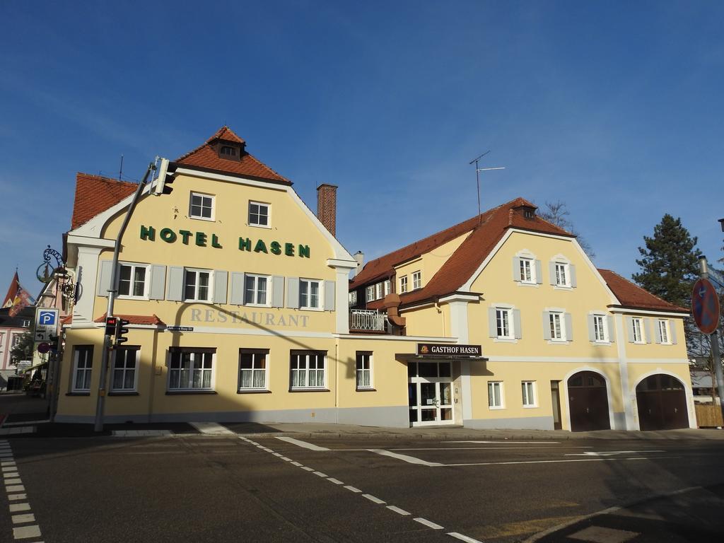 Hotel Hasen Kaufbeuren Allgaeu Exterior foto