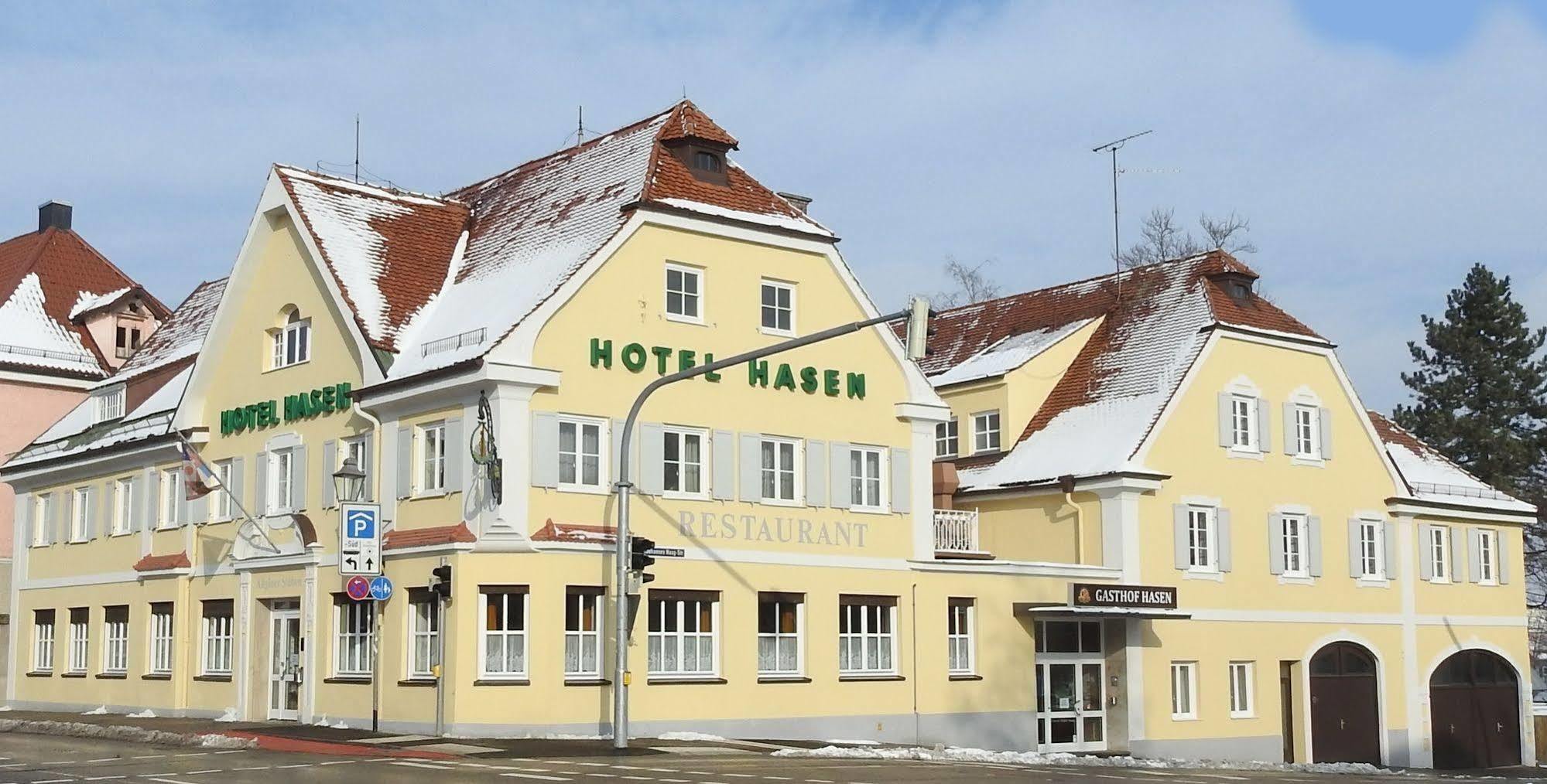 Hotel Hasen Kaufbeuren Allgaeu Exterior foto
